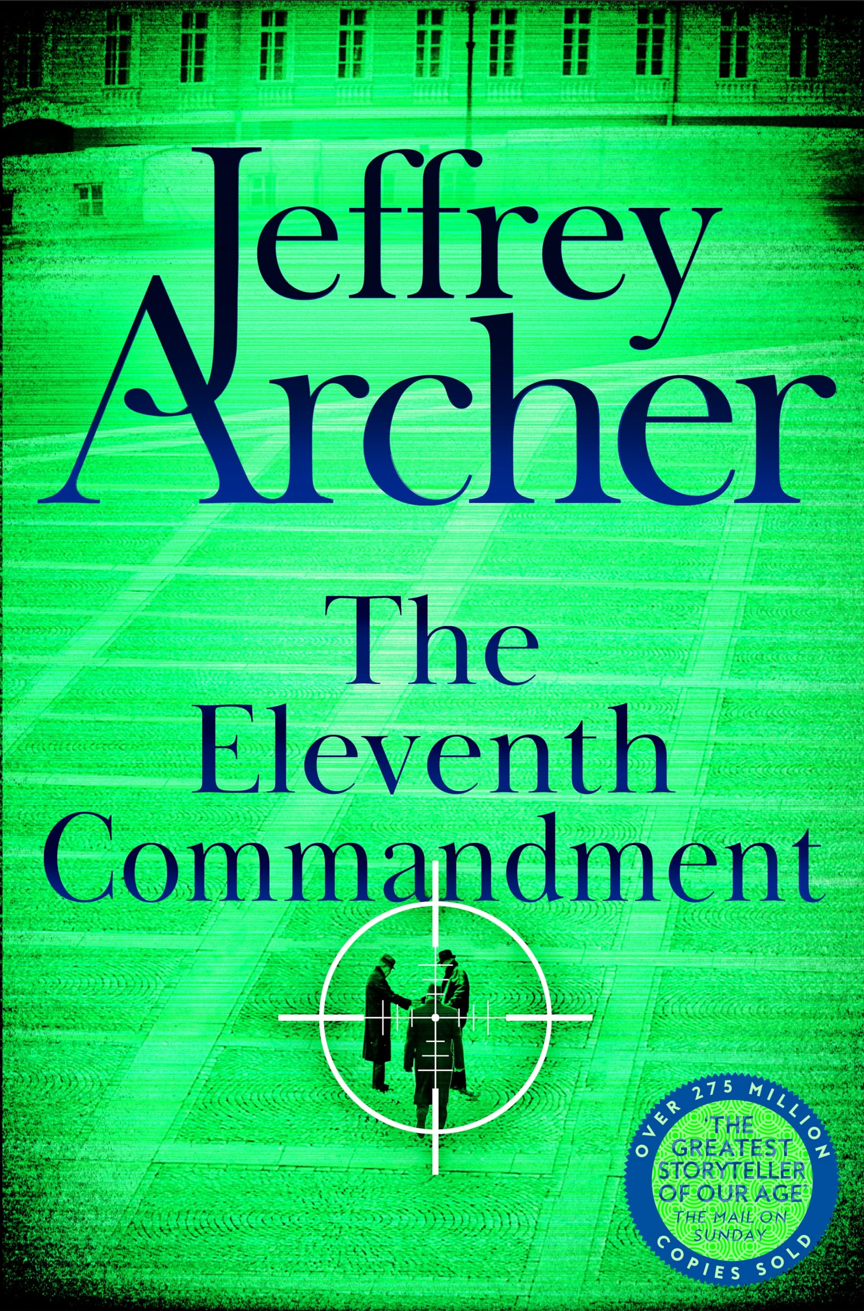 Front cover of the book 'The Eleventh Commandment' by Jeffrey Archer.