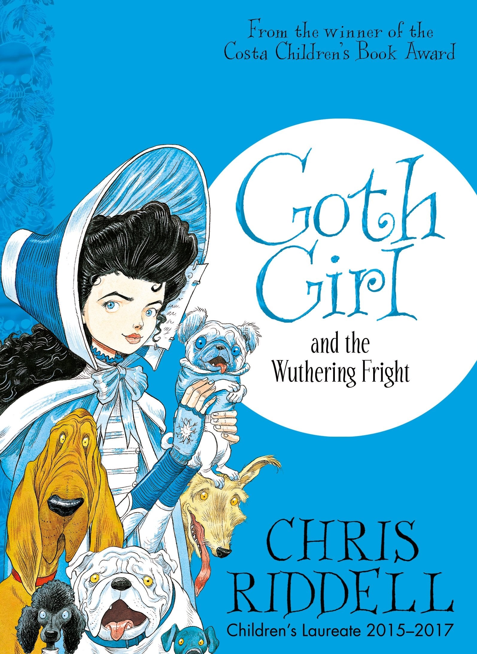 Front cover of the book 'Goth Girl and the Wuthering Fright' by Chris Riddell.