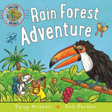 Front cover of the book 'Amazing Animals: Rain Forest Adventure' by Tony Mitton.