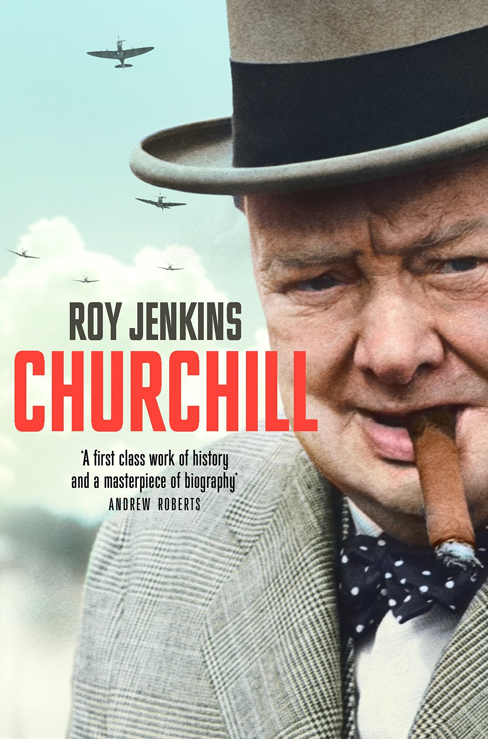 Front cover of the book 'Churchill' by Roy Jenkins.