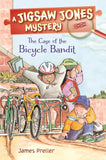 Front cover of the book 'Jigsaw Jones: The Case of the Bicycle Bandit (Jigsaw Jones Mysteries)' by James Preller.