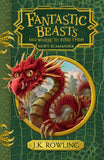 Front cover of the book 'Fantastic beasts and where to find them: hogwarts library book' by J K Rowling.