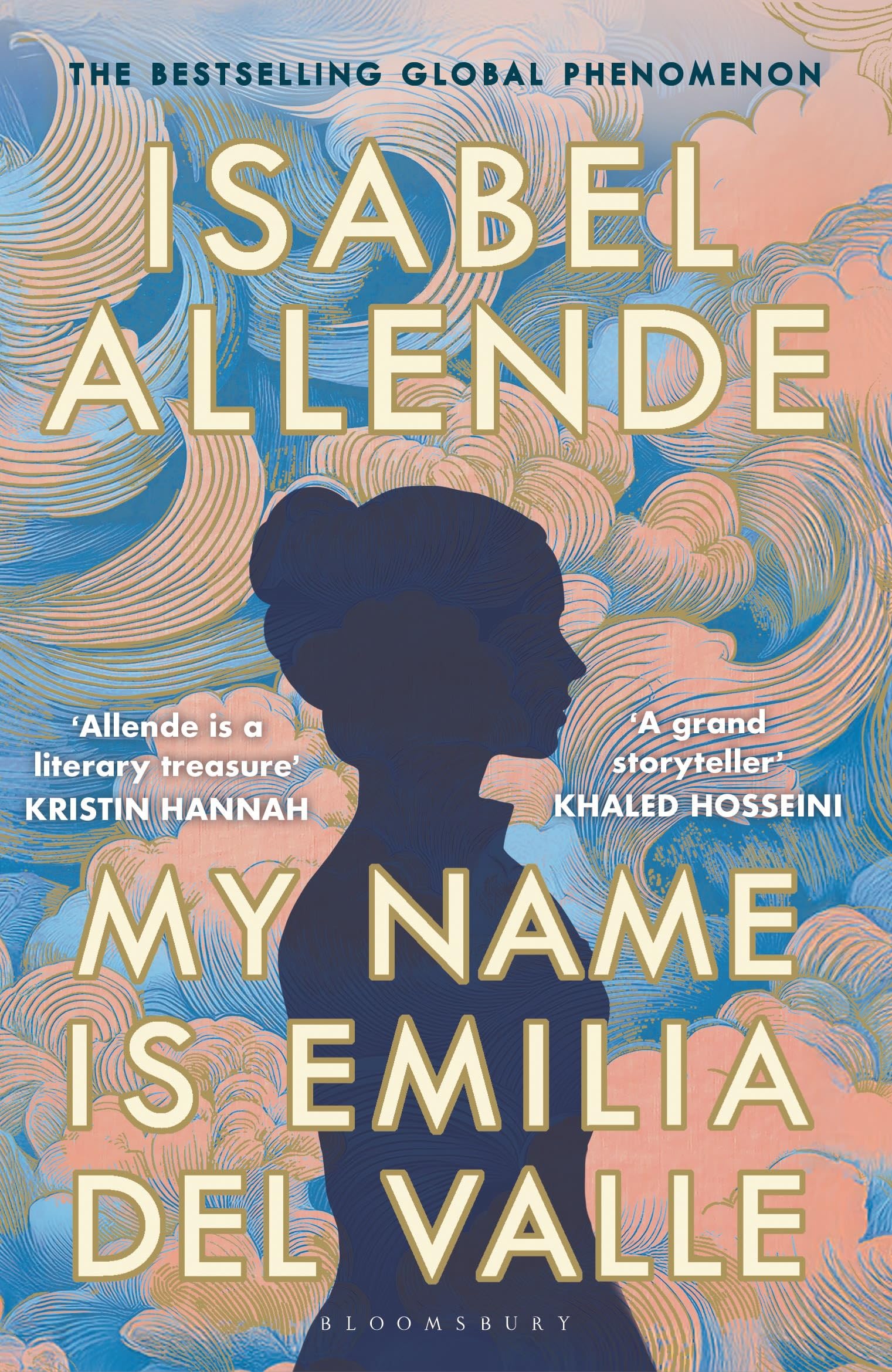 Front cover of the book 'My Name is Emilia del Valle' by Isabel Allende.