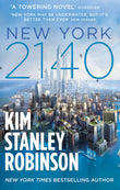 Front cover of the book 'New York 2140' by Kim Stanley Robinson.