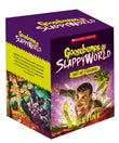 Front cover of the book 'Goosebumps Slappy World Box of 7 Books' by R.l Stine.