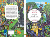 Front cover of the book 'Friends In Wild Places Birds, Beasts And Other Companions' by Ruskin Bond.