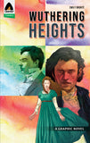 Front cover of the book 'Wuthering Heights: A Graphic Novel (Campfire Classic)' by Emily Bronte.