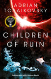 Front cover of the book 'Children of Ruin (The Children of Time Novels)' by Adrian Tchaikovsky.