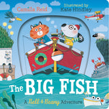 Front cover of the book 'Nell and Beany: The Big Fish' by Camilla Reid.