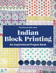Front cover of the book 'Indian Block Printing: An Inspirational Project Book' by Tess Grace and Holly Jones.