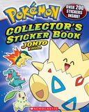 Front cover of the book 'Pokemon: Collector's Sticker Book: Johto Edition' by Scholastic.