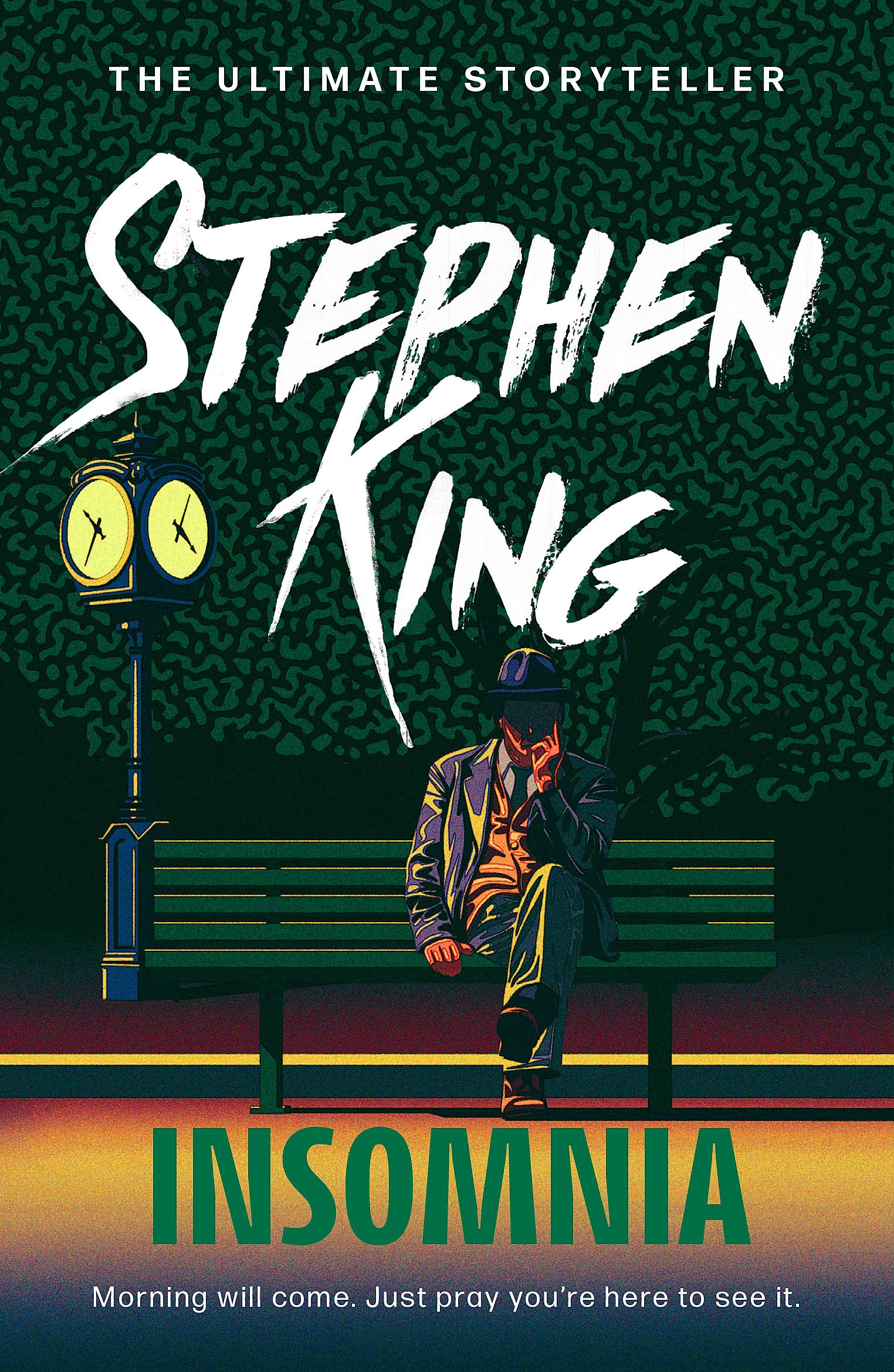 Front cover of the book 'Insomnia' by King.