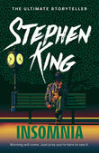 Front cover of the book 'Insomnia' by King.