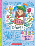 Front cover of the book 'Ella Diaries #17: Time To Shine' by Meredith Costain.