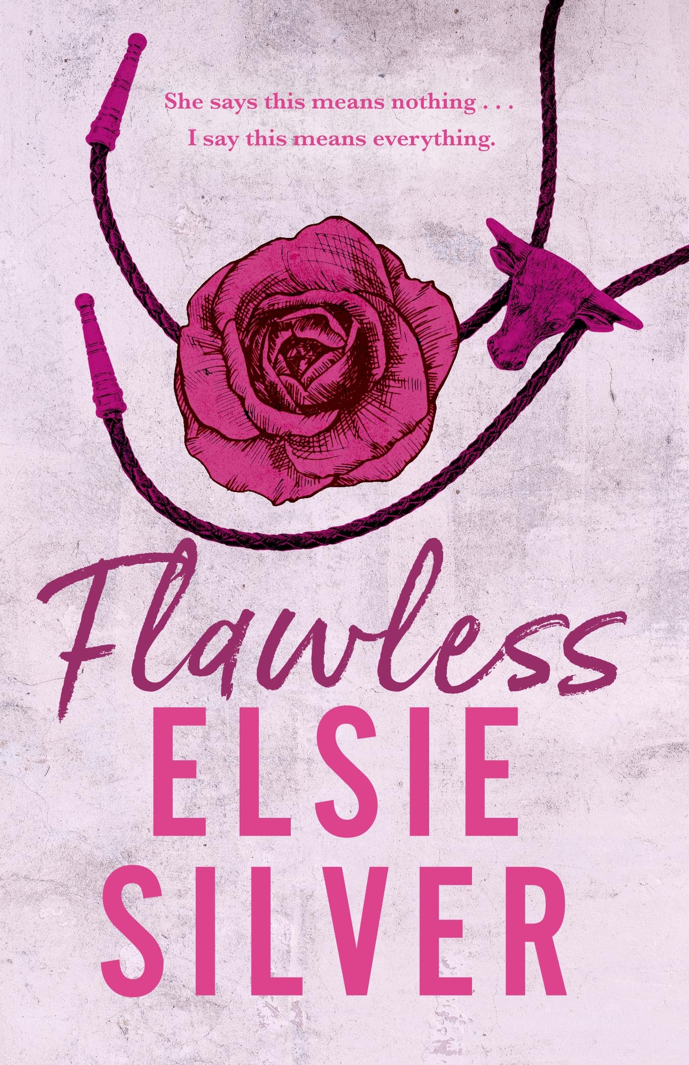 Front cover of the book 'Flawless' by Silver, Elsie.