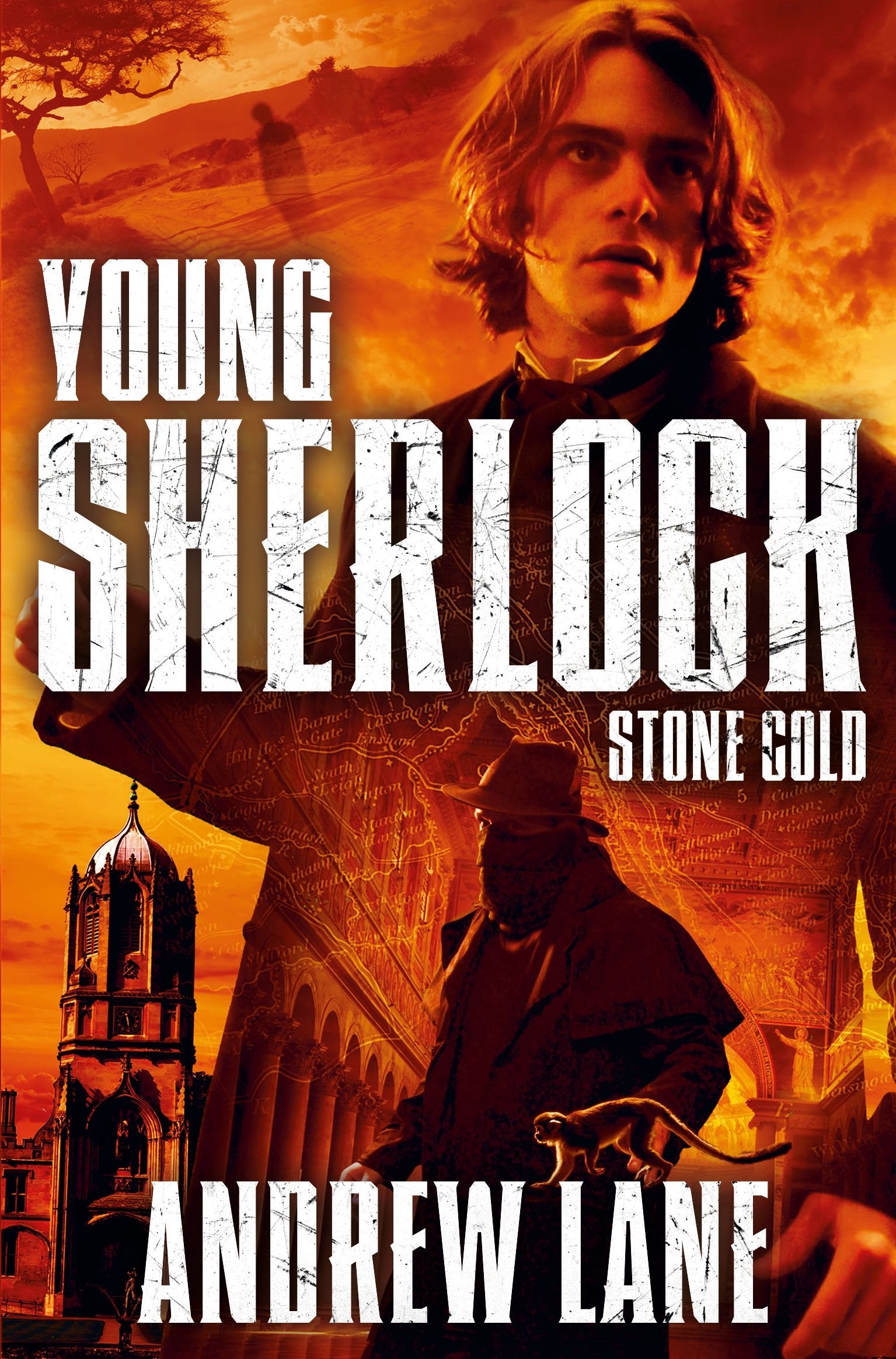 Front cover of the book 'Stone Cold (Young Sherlock Holmes)' by Andrew Lane.