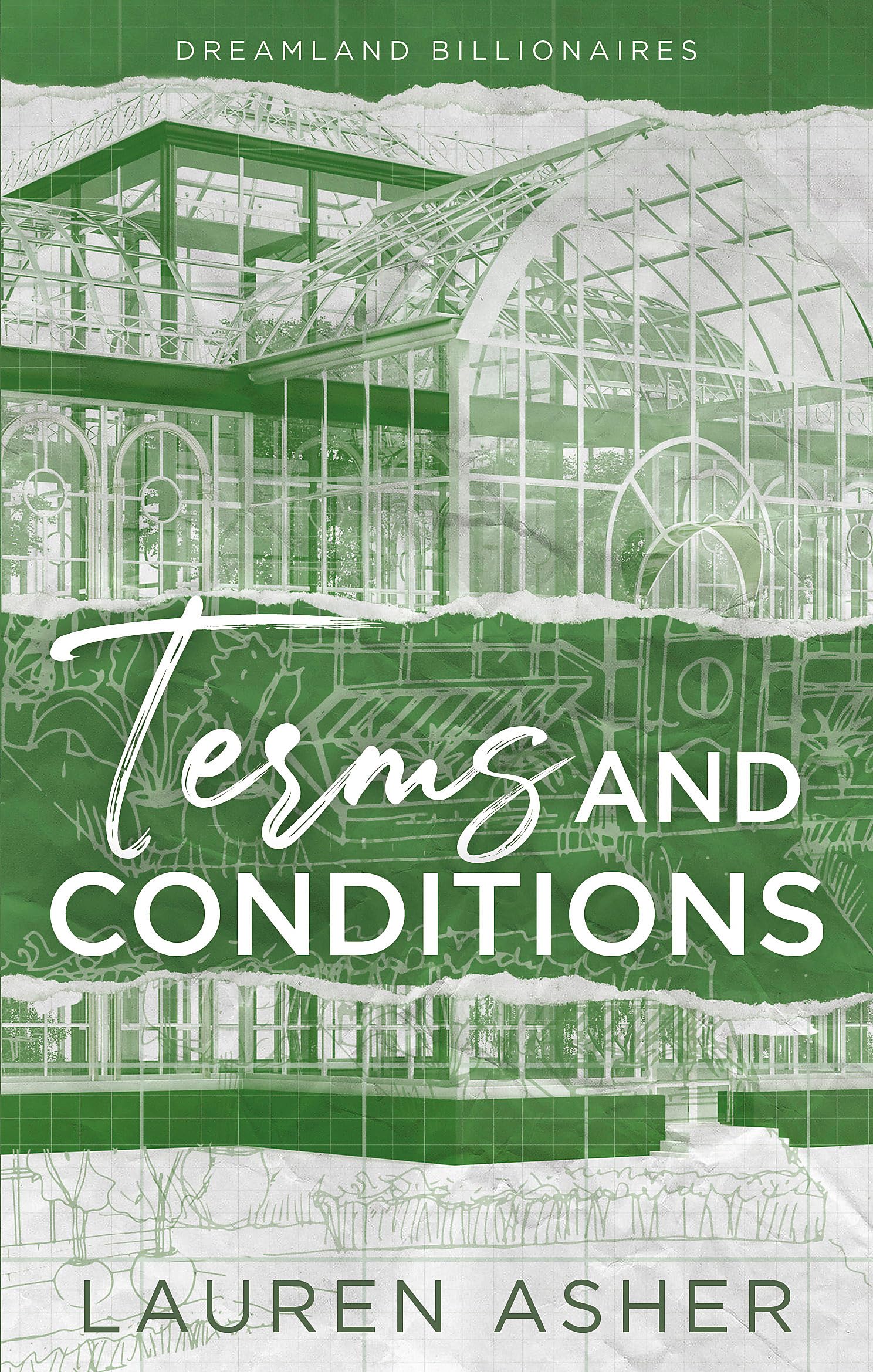 Front cover of the book 'Terms and conditions' by Asher, Lauren.