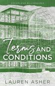 Front cover of the book 'Terms and conditions' by Asher, Lauren.