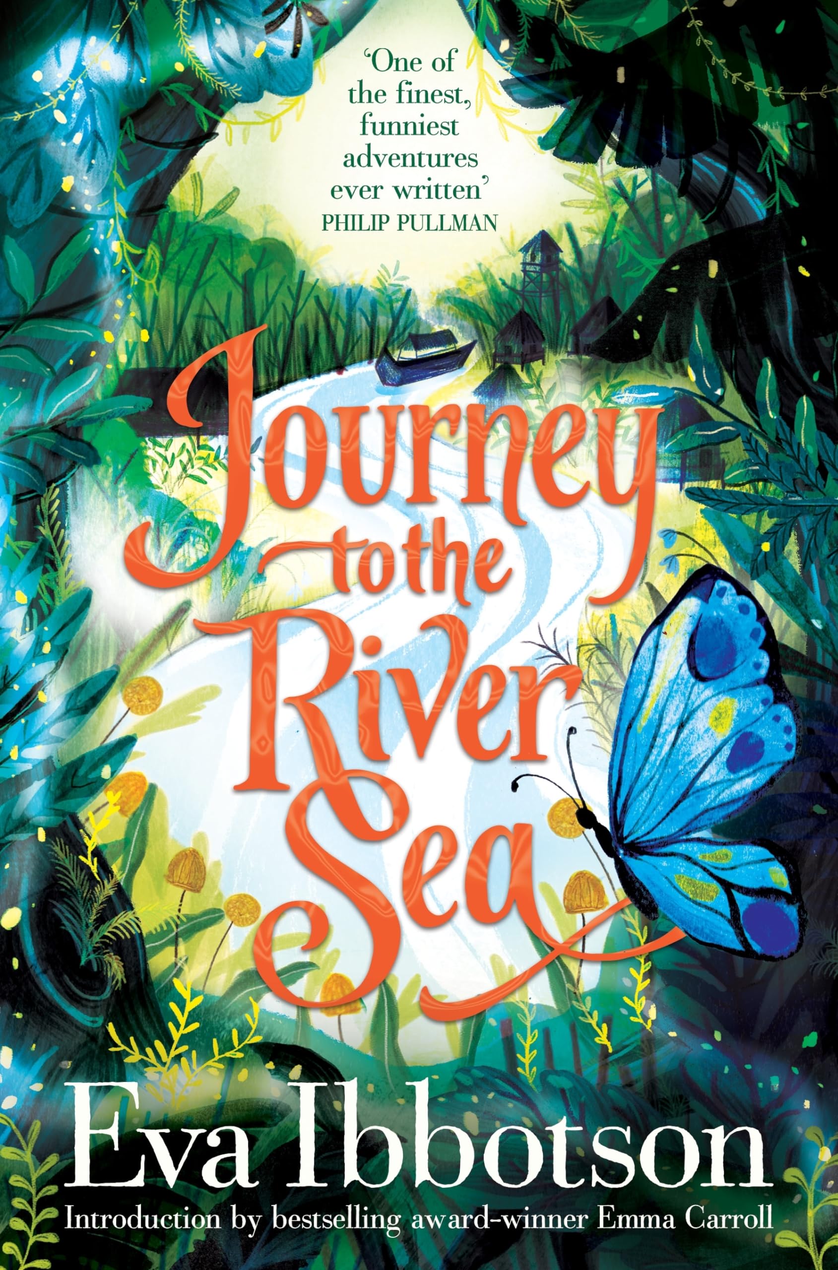 Front cover of the book 'Journey to the River Sea' by Eva Ibbotson.