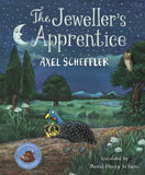 Front cover of the book 'The Jeweller's Apprentice' by Axel Scheffler and Rosa Scheffler.