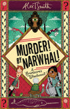 Front cover of the book 'Hodder Childrens Books A Grimacres Whodunnit Murder By Narwhal Book 1 (Grimacres Whodunnit A).' by Alex T. Smith.