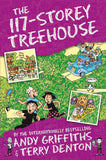 Front cover of the book 'The 117-Storey Treehouse (The Treehouse Books)' by Andy Griffiths.