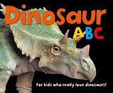 Front cover of the Board Book book 'Dinosaur ABC (Smart Kids): Board Book' by Roger Priddy.
