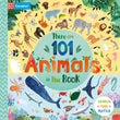 Front cover of the book 'There Are 101 Animals in This Book' by Rebecca Jones.