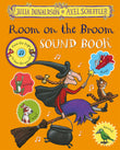 Front cover of the book 'Room on the Broom Sound Book' by Julia Donaldson.