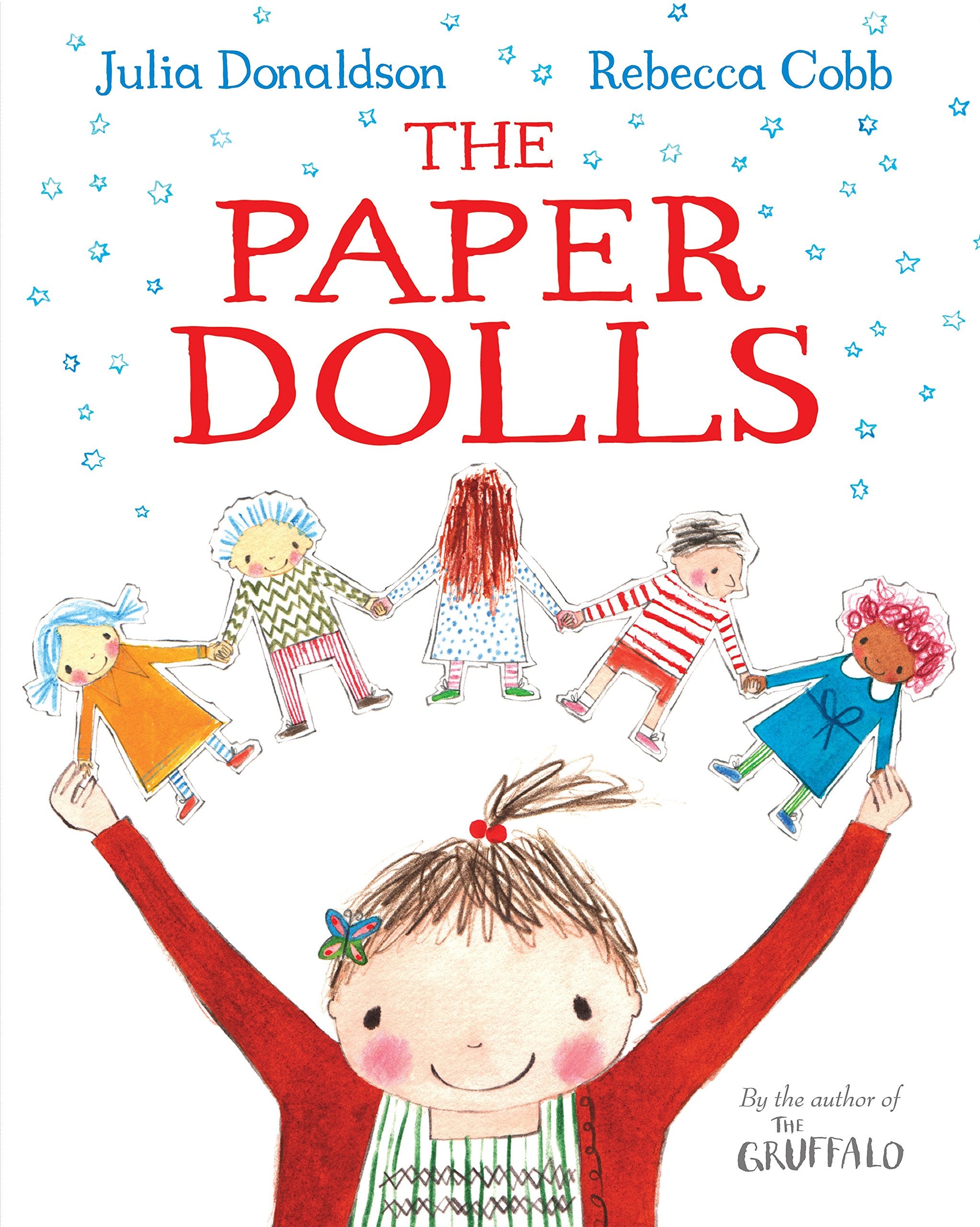 Front cover of the book 'The Paper Dolls: 15th Anniversary Edition' by Julia Donaldson.