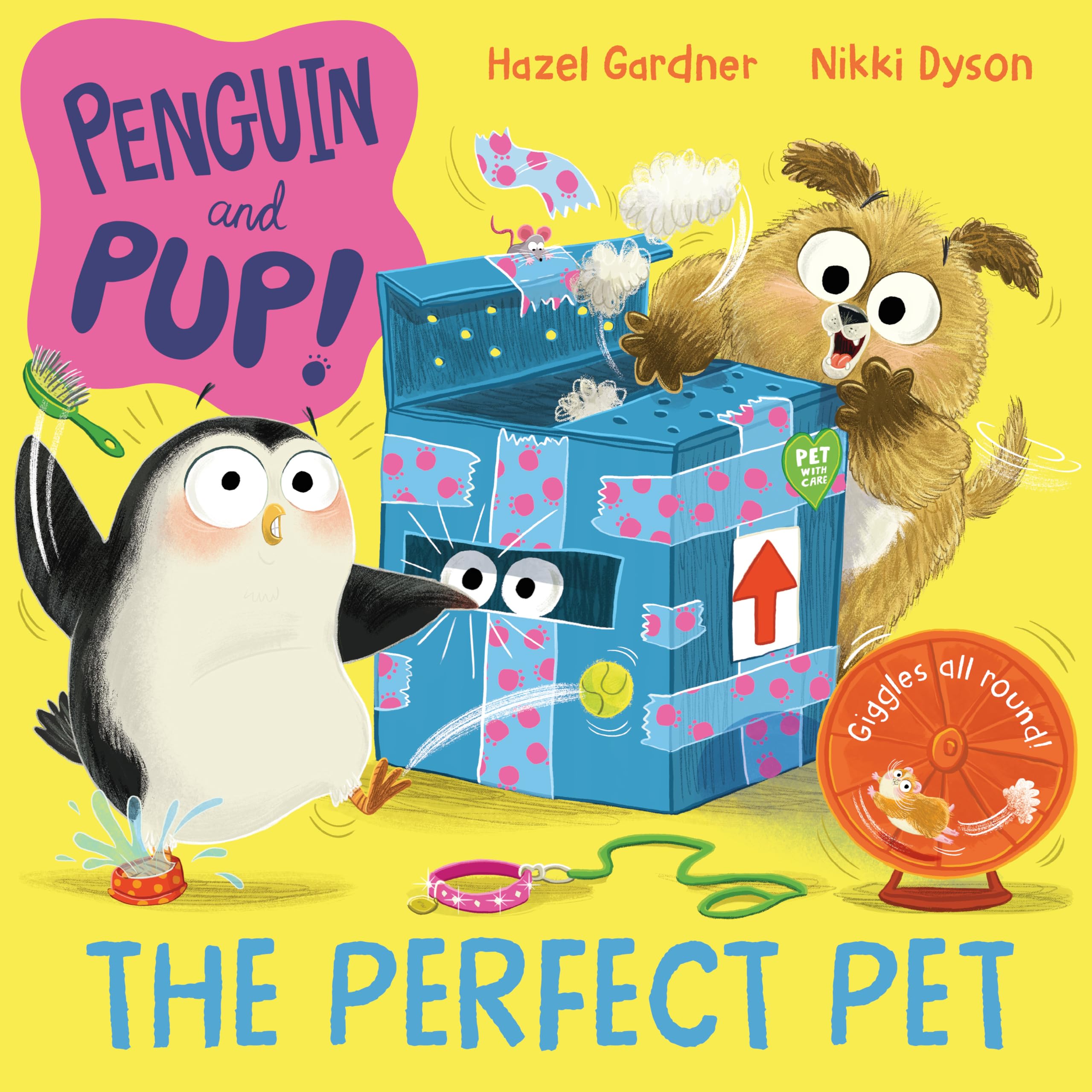 Front cover of the book 'The Perfect Pet (Penguin and Pup, 3)' by Hazel Gardner, Nikki Dyson.