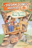 Front cover of the book 'Jigsaw Jones: The Case of the Bear Scare (Jigsaw Jones Mysteries)' by James Preller.