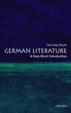 German Literature: A Very Short Introduction (Very Short Introductions) |9780199206599|