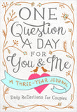 Front cover of the book 'One Question a Day for You & Me: A Three-Year Journal: Daily Reflections for Couples' by Aimee Chase.