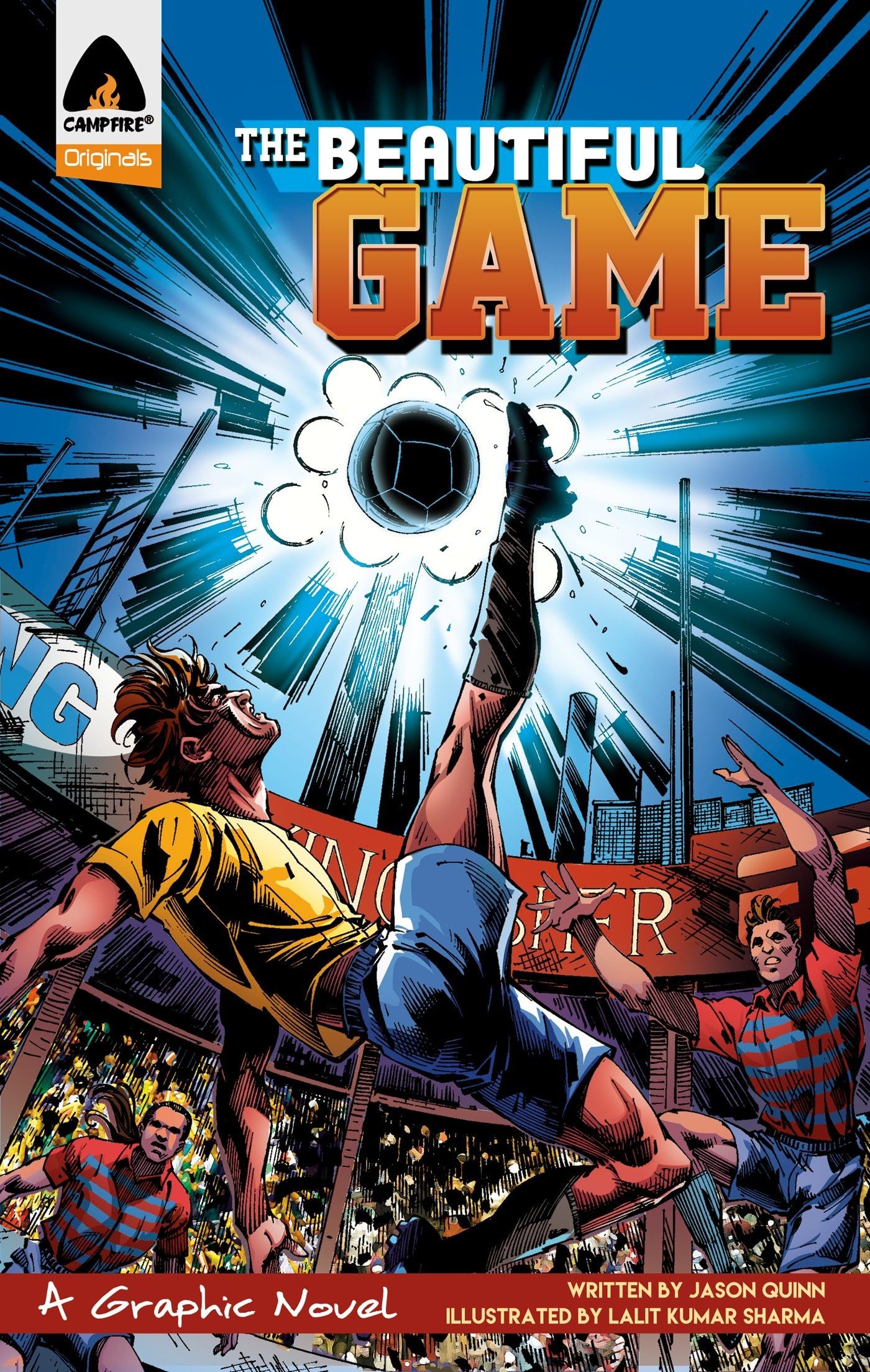 Front cover of the book 'The Beautiful Game: Survival (Campfire Graphic Novels)' by Jason, Kuinn.