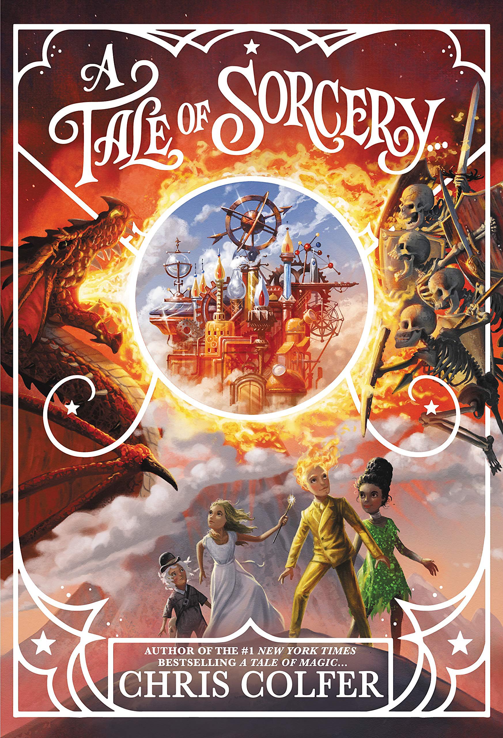 Front cover of the book 'A Tale of Magic: A Tale of Sorcery' by Chris Colfer.