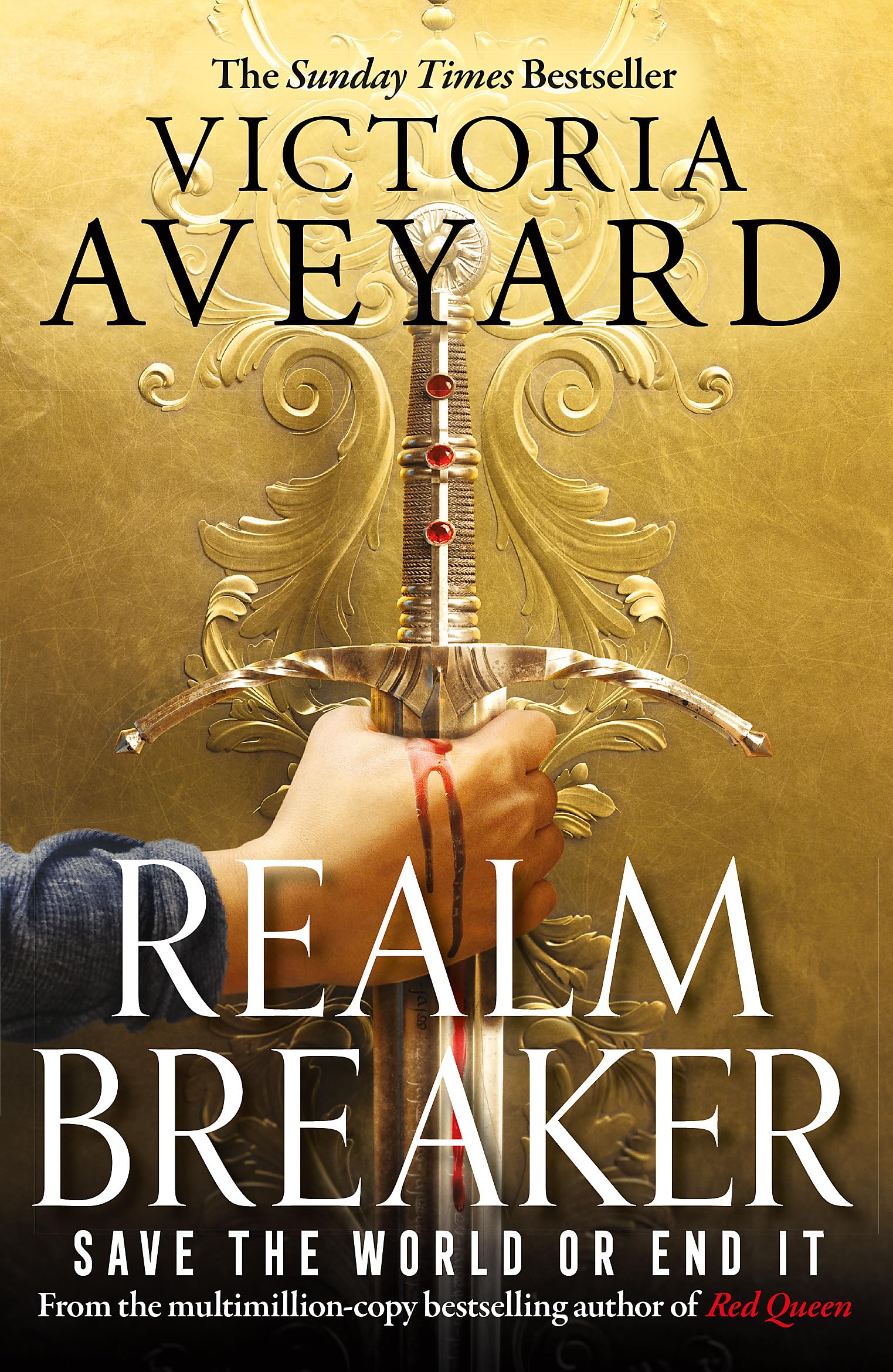 Front cover of the book 'Realm Breaker: From the author of the multimillion copy bestselling Red Queen series' by Victoria Aveyard.