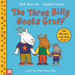 Front cover of the book 'The Three Billy Goats Gruff (8) (Lift-the-Flap Fairy Tales)' by Stephen Tucker, Nick Sharratt.