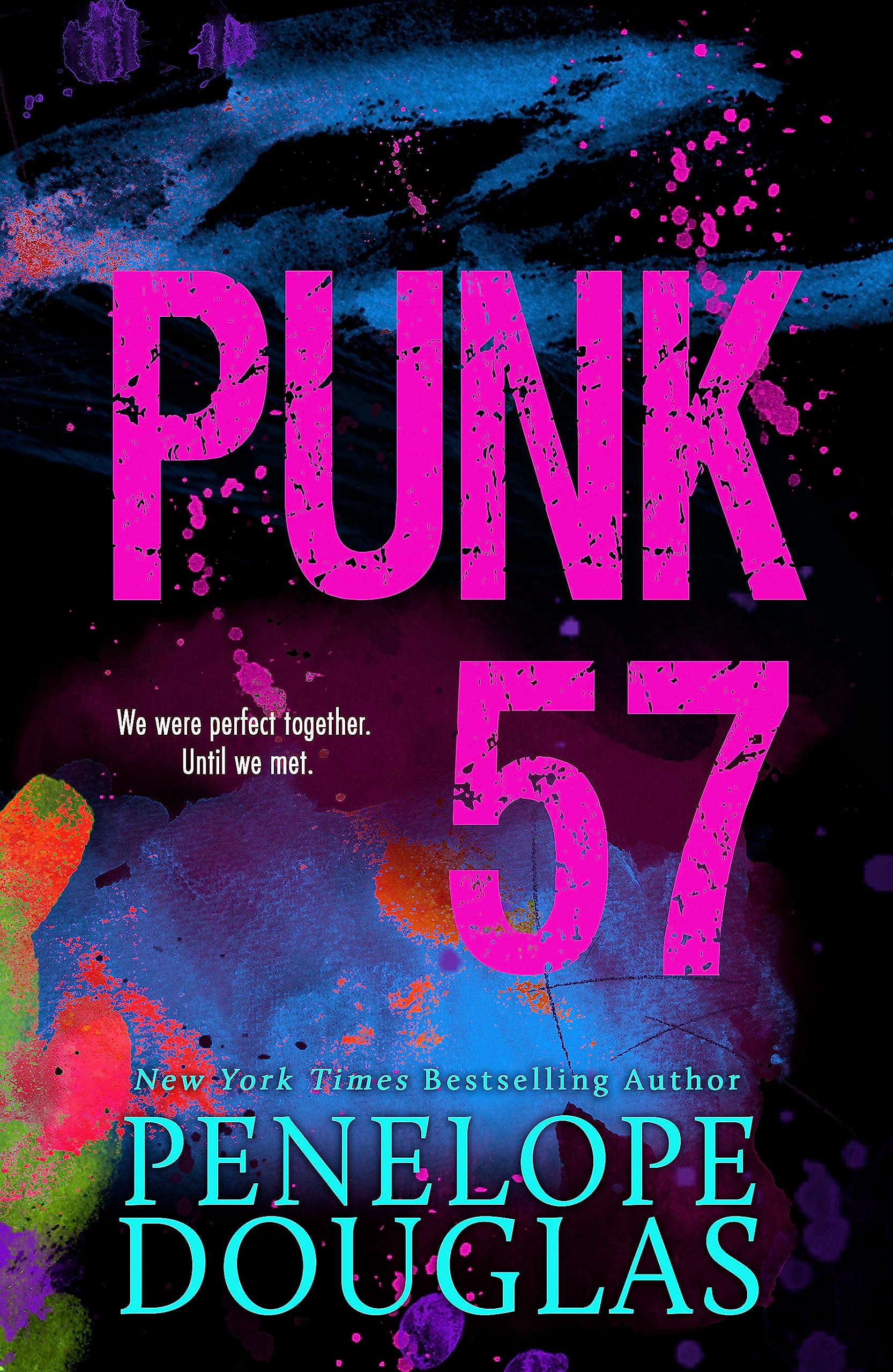 Front cover of the book 'Punk 57' by Penelope Douglas.