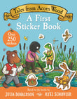 Front cover of the book 'Tales From Acorn Wood: A First Sticker Book' by Julia Donaldson, Axel Scheffler.