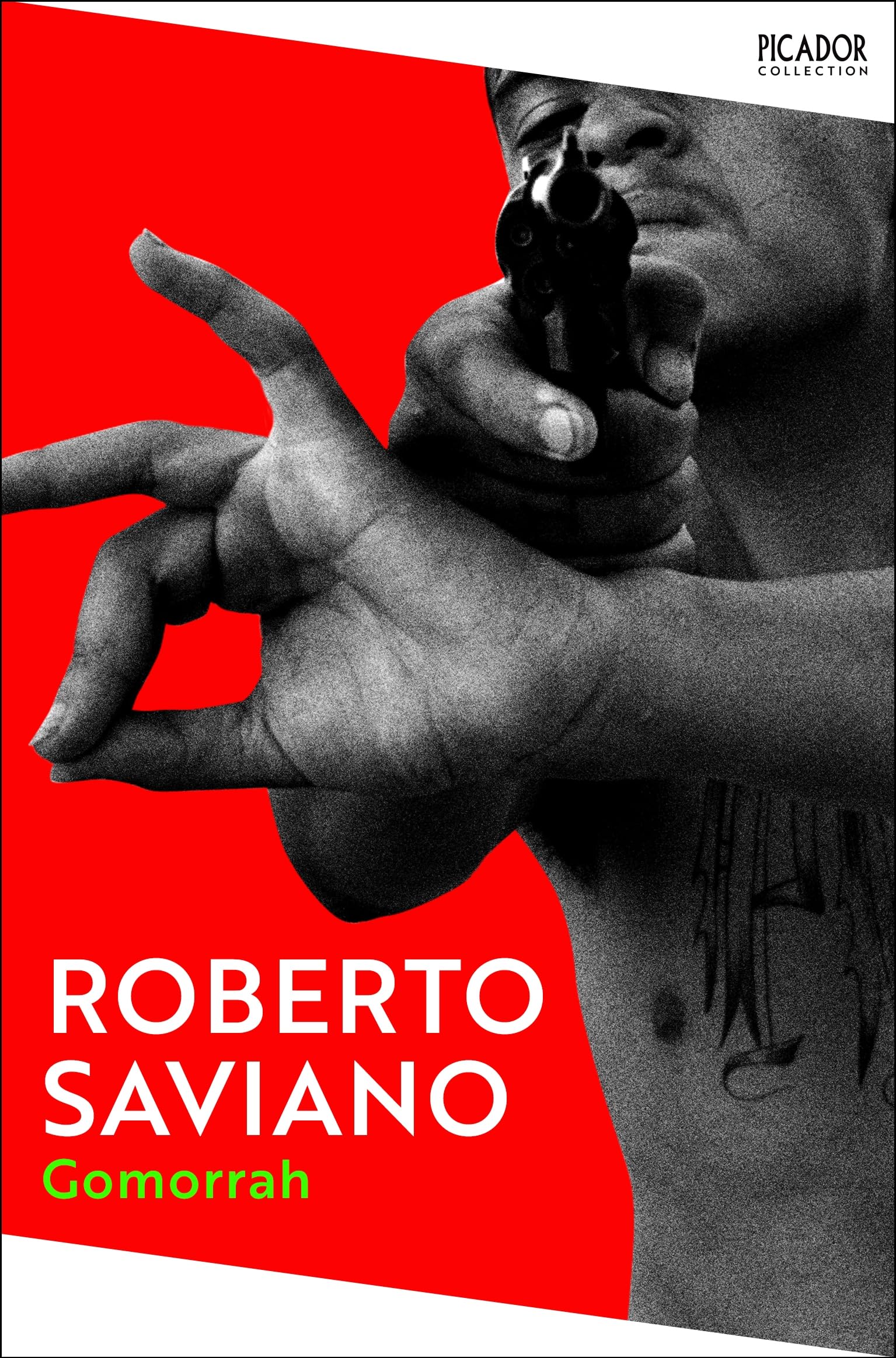 Front cover of the book 'Gomorrah (Picador Collection)' by Roberto Saviano.