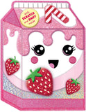 Front cover of the book 'Strawberry Milk' by Cara Jenkins.