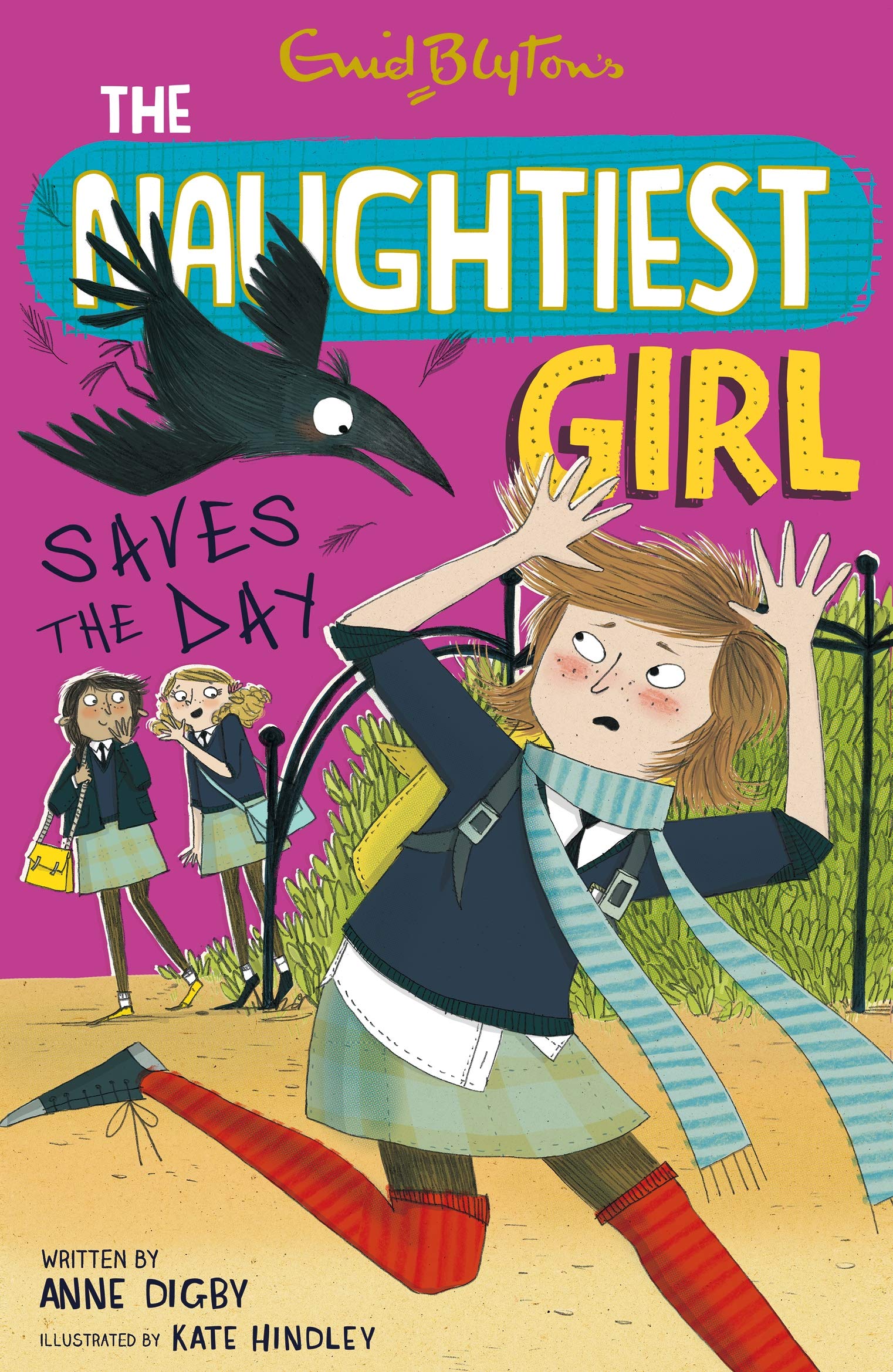 Front cover of the book '07: Naughtiest Girl Saves The Day' by Blyton, Enid.