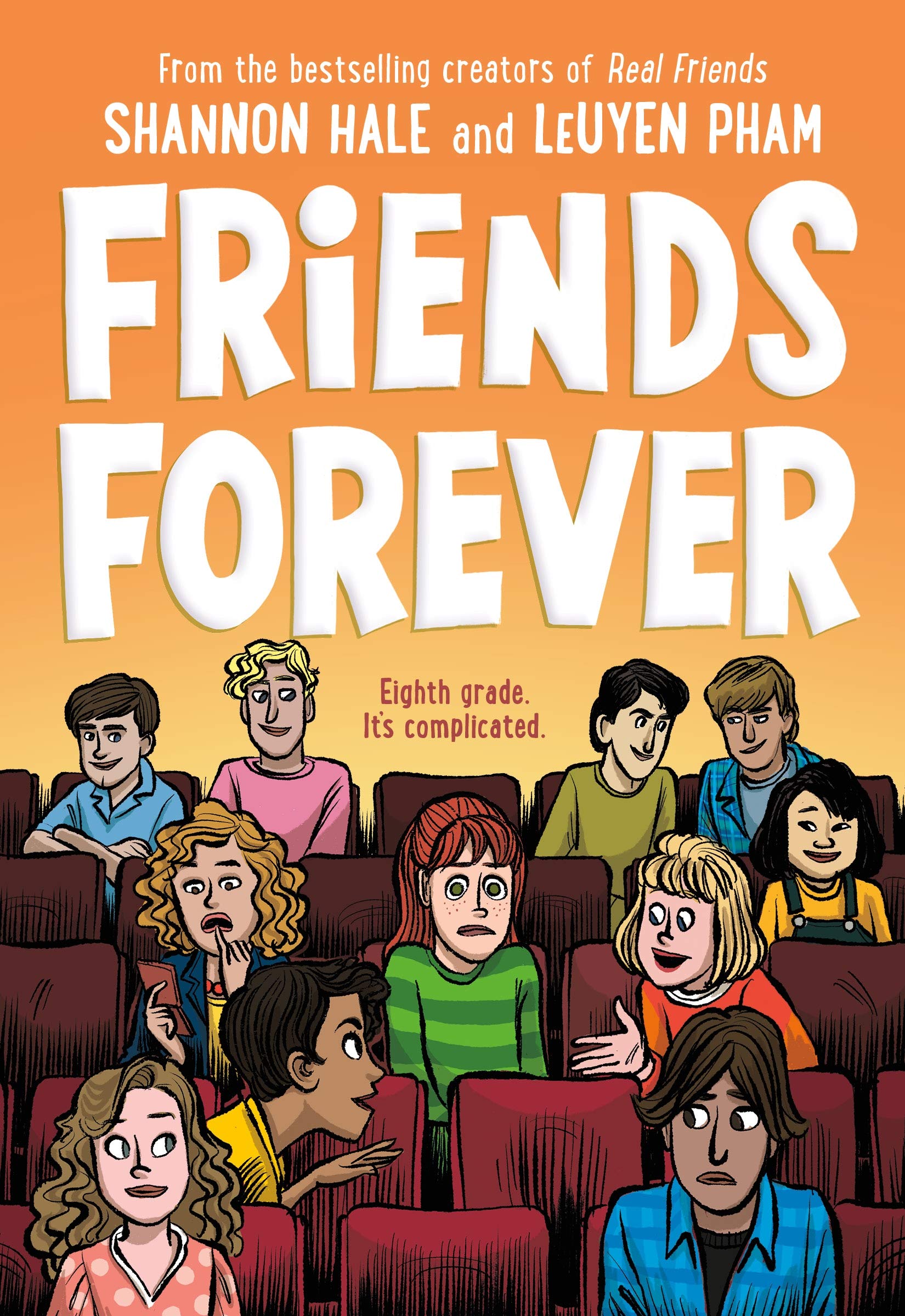 Front cover of the book 'Friends Forever (Real Friends, 3)' by Shannon Hale.