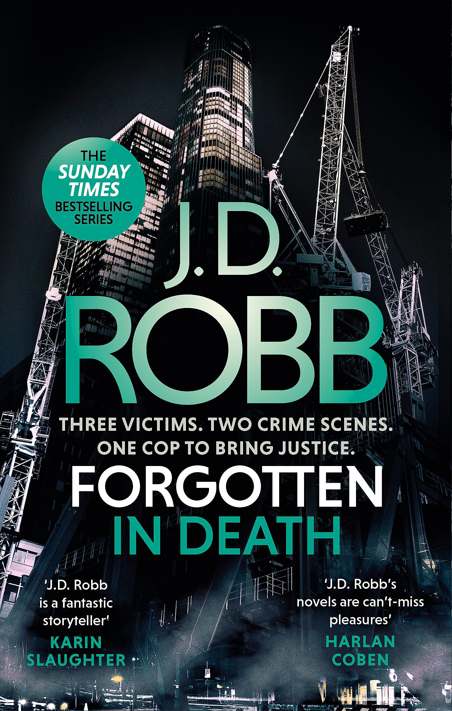 Front cover of the book 'Forgotten In Death: An Eve Dallas thriller (In Death 53)' by J D Robb.
