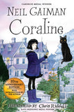 Front cover of the Paperback book 'CORALINE Neil Gaiman' by Neil Gaiman.