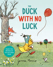 Front cover of the book 'The Duck with No Luck' by Gemma Merino.