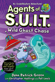 Front cover of the book 'MACMILLAN Agents of S.U.I.T. Wild Ghost Chase (International Edition).' by John Patrick Green.