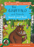 Front cover of the book 'Macmillan Childrens Books The Gruffalo and Friends Search and Find With 17 super scenes and over 120 things to spot!.' by Julia Donaldson.