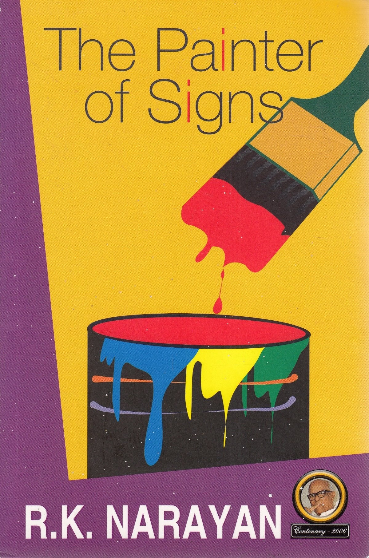 Front cover of the book 'The Painter of Signs' by R.K. Narayan.